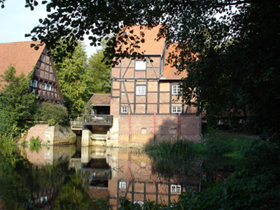 Die historische Wassermühle Wienhausen